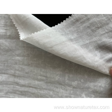 viscose rayon jacquard silk like fabric for lady's dress fabric